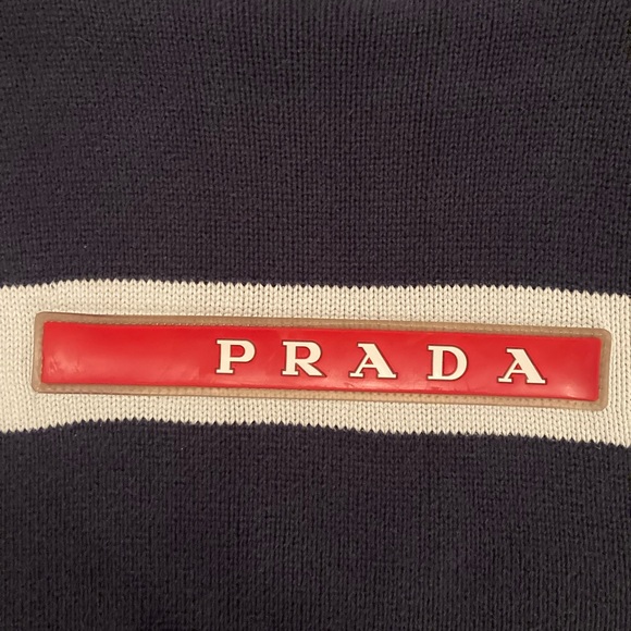 Prada Sweater Blue Medium - Picture 3 of 8